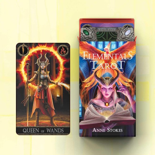 Anne stokes tarot card pack - card,