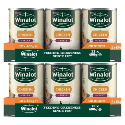 Winalot with chicken jelly - winalot,