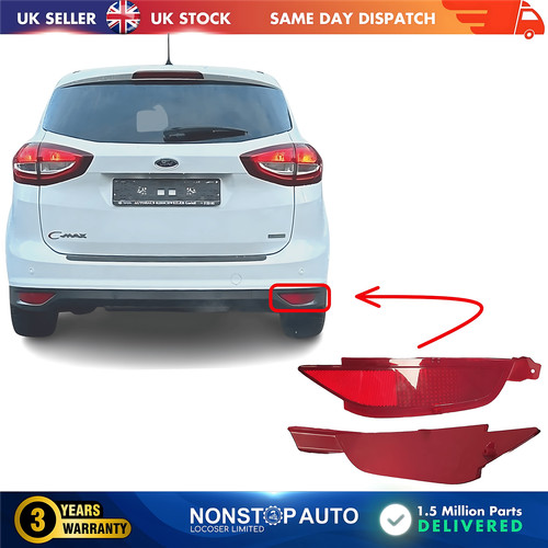 Bumper reflector rear right - bumper,
