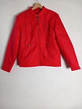 Anba of Austria vintage red ski jacket winter gorpcore Jet Clip sz XS 36" *flaw*