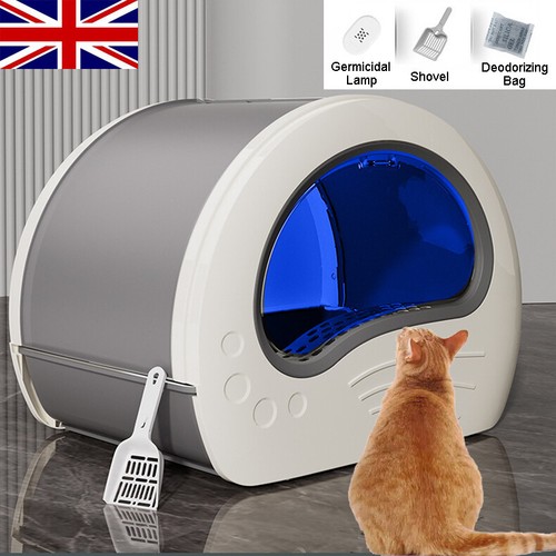 Large cat litter box - cat,