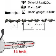 2Pcs 14 Inch Chainsaw Saw