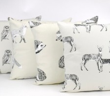 Cotton Animal Cushion Cover in