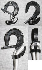 Auto-locking, Adjustable, Heavy Duty Plastic Hooks for 8-10mm Bungee/Shock Cord