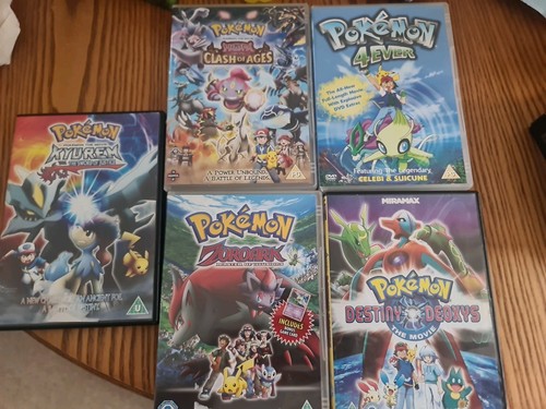 Pokemon dvd bundle - bundle, x5