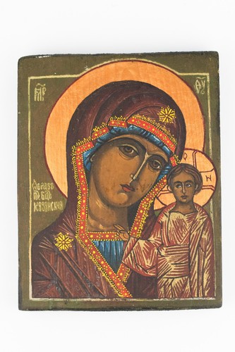 Wooden russian icon - russian,