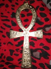 Golden Metal Ankh From Egypt