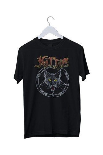 Vtg kittie band black cat - kittie,