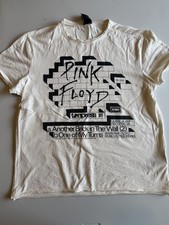 Pink Floyd Another brick in the wall Short Sleeve Cotton T Shirt Graphic Print M