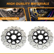 Pair Front Brake Discs For