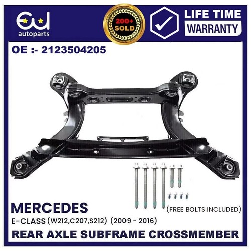 Rear axle subframe crossmember - rear,