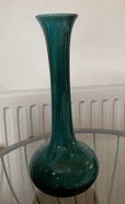 Blue Mountain Pottery bud vase large - 11 inches high