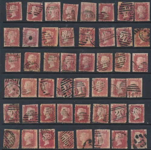 1864 penny red - , sg43
