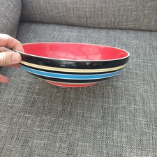 Whittard of Chelsea Hand painted Ceramic Serving Salad Dish Bowl 24cms