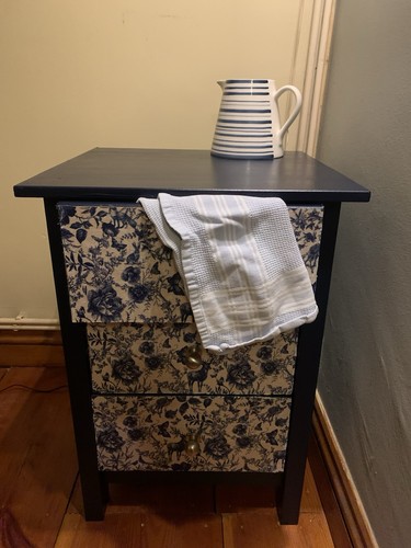 Small chest painted - small, of