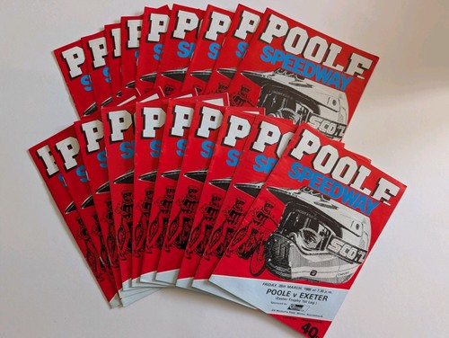 Poole speedway 1986 - poole,