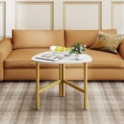 Triangular coffee table faux - table,