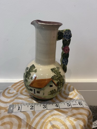 Vintage hand painted cottage - vintage,