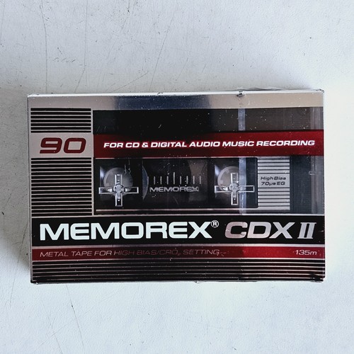 Memorex cdx blank metal - ii, 90
