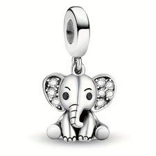 Elephant pendant sterling - elephant,