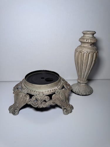 Vtg mcm cast metal ornate - mcm,
