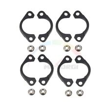Exhaust Header Split Clamps Flanges For Kawasaki ER500 ER-5 1997-2005 1998 2004