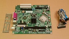 Dell 0CU395 Optiplex 320 REV A00 Motherboard, Shield, Cables, Intel CPU #2