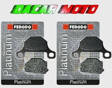 Kit 2 Pairs Platinum Ferodo Front Brake Pads Honda GL K Goldwing 1000 1975