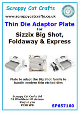 Sizzix Big Shot/Express Thin Die Adapter by Scrappy Cat Crafts