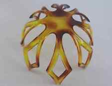 Vintage Bun Cage Hair Clip 1950s Ladies Faux Tortoiseshell Plastic French 50s