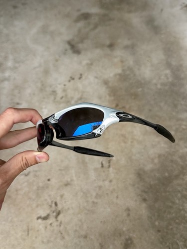 Oakley splice white chrome - oakley,