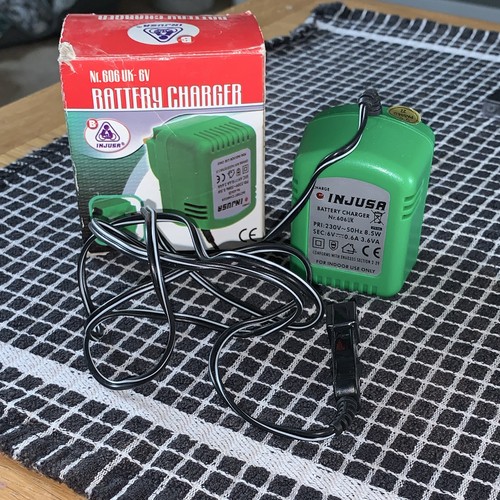 Injusa battery charger - injusa, 6v