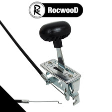 Universal Throttle Control 72" Rotavator Lawnmower Throttle Cable And Lever
