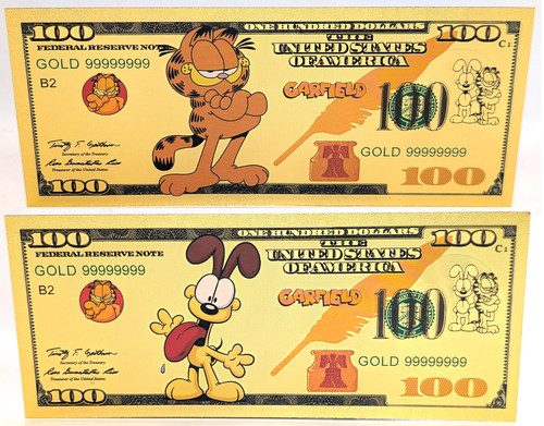 Garfield the cat odie friends - the,