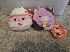 Squishmallows Halloween Mystery Squad - Alexie & Christmas Ethel - 4inch
