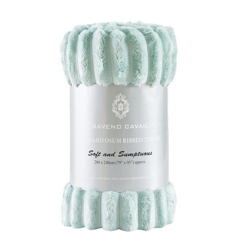Osum blanket large ribbed - blanket, sofa