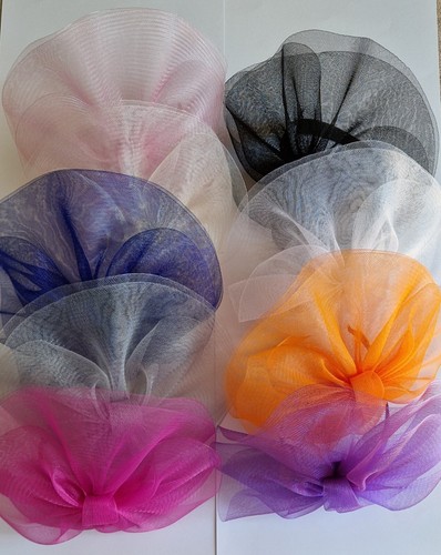 Large layered crin bow - crin, &