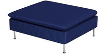 Durable Velvet Fabric Sofa Cover Compatible with IKEA SODERHAMN Footstool Sli...
