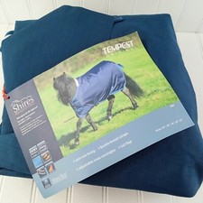 Shires Miniature Highlander Lite Pony Horse Blanket Navy NEW