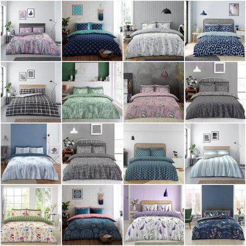 4pcs duvet cover reversible - 4pcs,