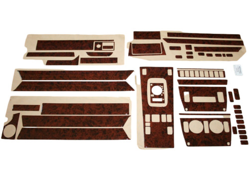 Wood look dash trim - look, kit