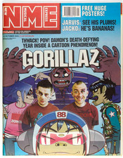 JAMIE HEWLETT GORILLAZ DAMON