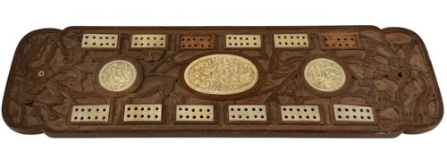 Antique chinese wood and bone - wood,
