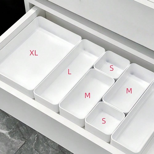 Clear plastic drawer organizer - clear,