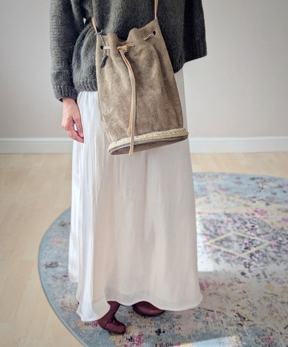 Clarks suede bucket sack bag - bucket,