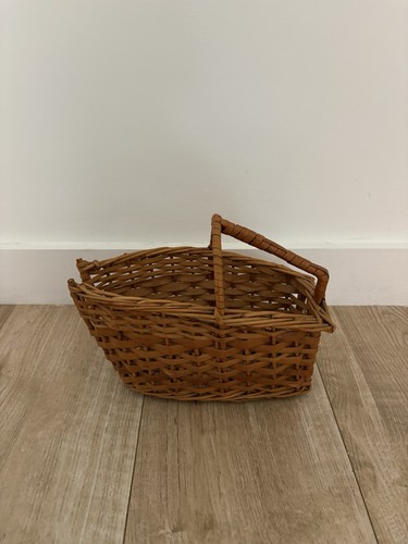 Wicker wine carrier basket - wine,