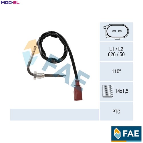 Sensor exhaust gas - exhaust, temperature