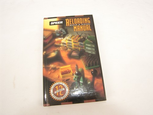 Speer reloading manual - reloading, number