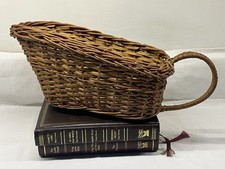 Vintage French Wicker Wine