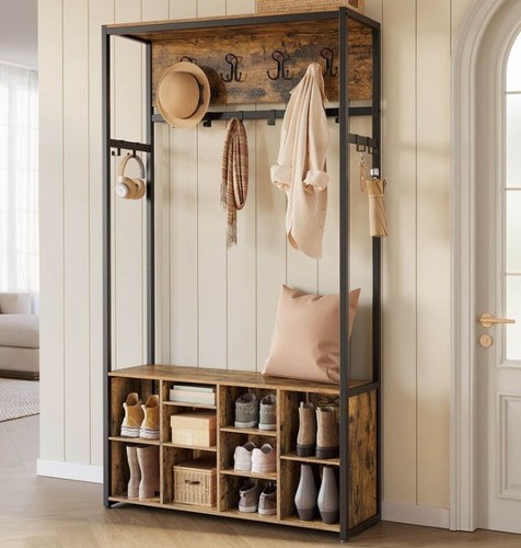 Industrial coat rack vintage - industrial,
